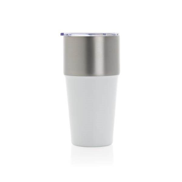 Obrázky: Termohrnek 500ml z RCS recyklované oceli, bílá, Obrázek 2