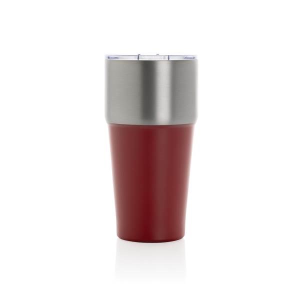 Obrázky: Termohrnek 500ml z RCS recyklované oceli, červená, Obrázek 3