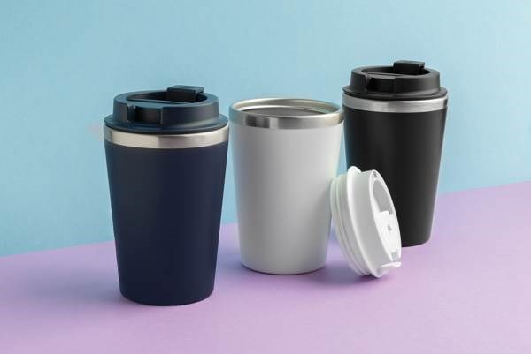 Obrázky: Termohrnek 350ml z RCS plastu, bílá, Obrázek 10