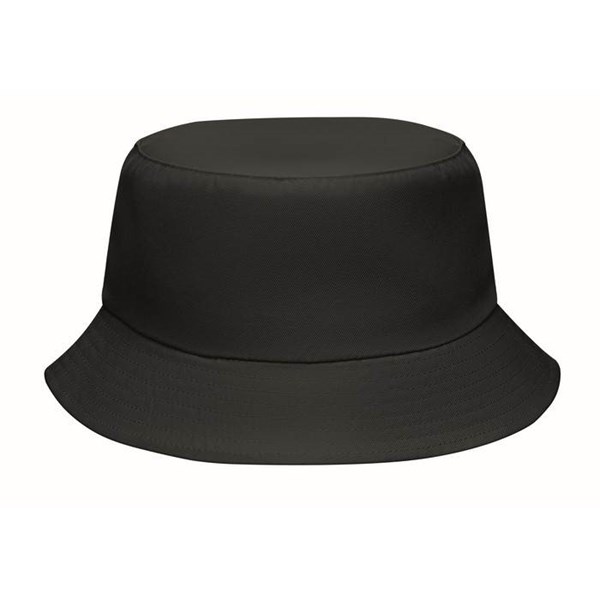 Obrázky: Klobouk z polyesteru 150g, černý