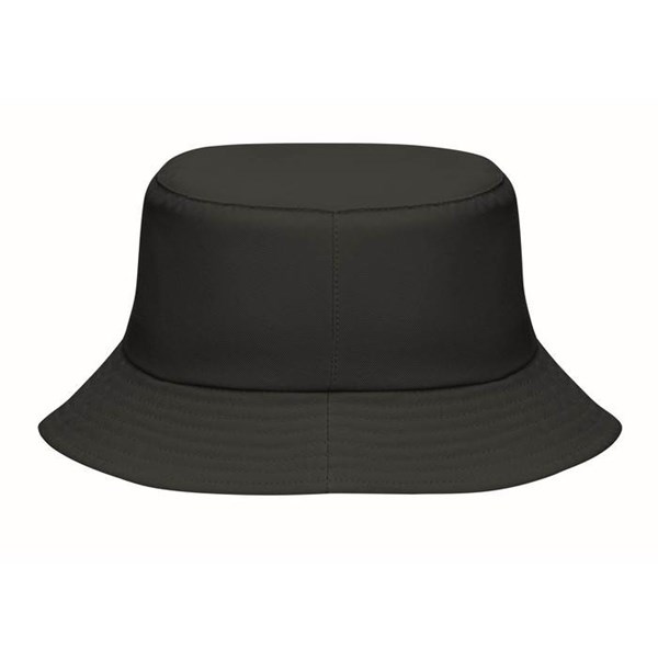 Obrázky: Klobouk z polyesteru 150g, černý, Obrázek 3