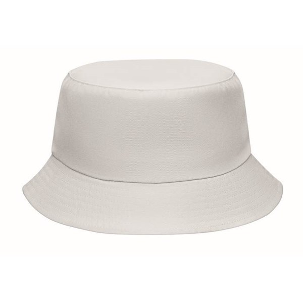 Obrázky: Klobouk z polyesteru 150g, bílý