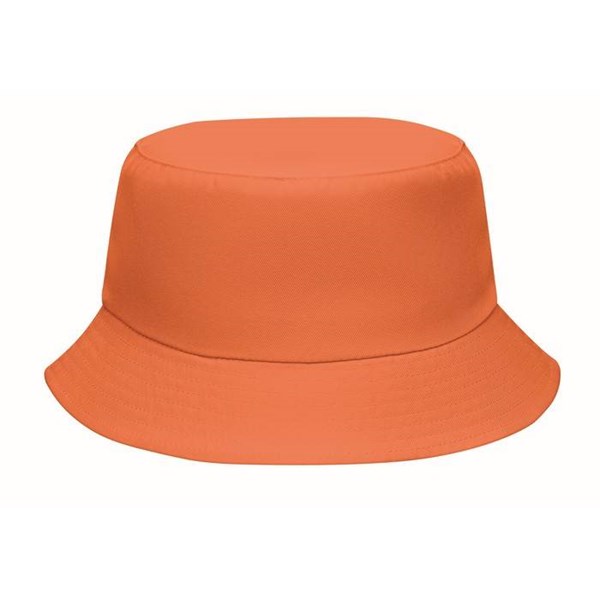 Obrázky: Klobouk z polyesteru 150g, oranžový