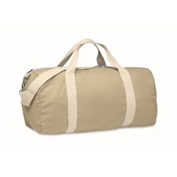 Obrázky: Khaki zelená sport. taška 320 g s kontrast. doplňky