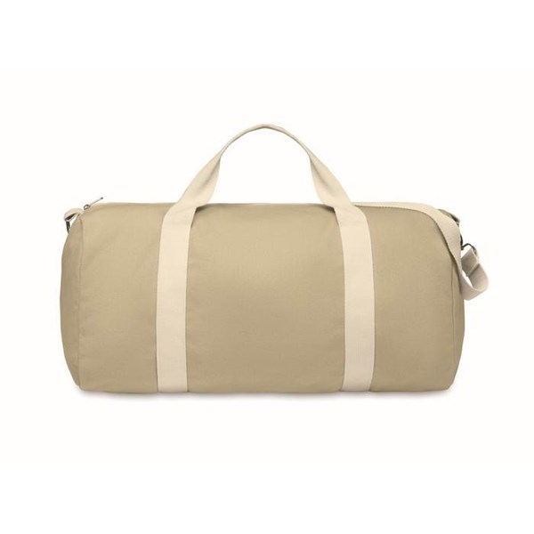 Obrázky: Khaki zelená sport. taška 320 g s kontrast. doplňky, Obrázek 2