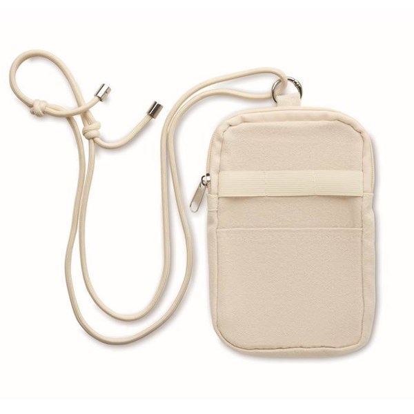 Obrázky: Přírodní bavlněná crossbody taška na smartphone