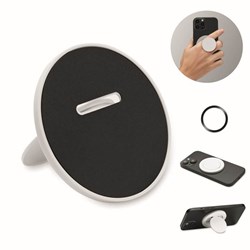 Obrázky: Magnetický rec. držák a stojánek na telefon, bílá