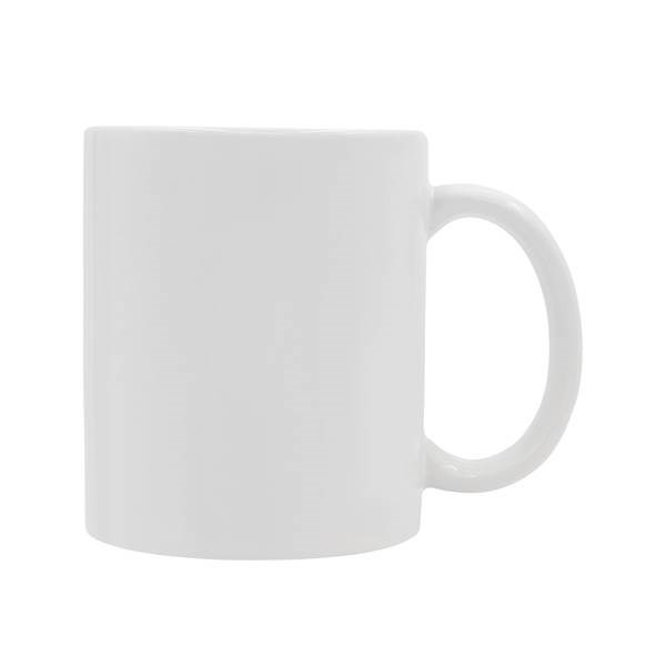 Obrázky: Bílý keramický hrnek vhodný pro sublimaci 330 ml, Obrázek 2