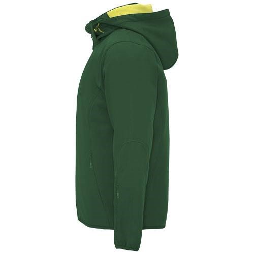 Obrázky: Zelená unisex softshellová bunda Siberia XL, Obrázek 15