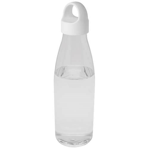 Obrázky: Láhev na vodu z recykl. plastu 800 ml, transparent