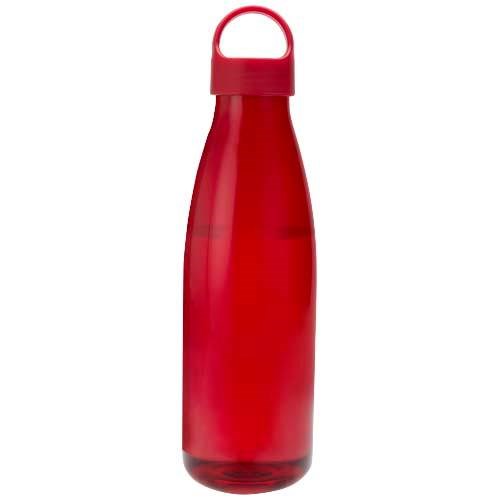 Obrázky: Láhev na vodu z recykl. plastu 800 ml, červená, Obrázek 3