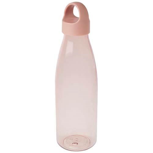 Obrázky: Láhev na vodu z recykl. plastu 800 ml, růžová, Obrázek 2