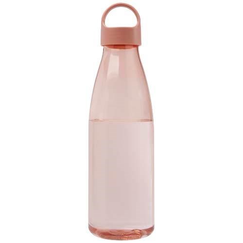 Obrázky: Láhev na vodu z recykl. plastu 800 ml, růžová, Obrázek 3
