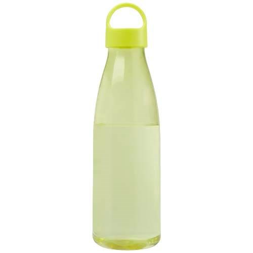 Obrázky: Láhev na vodu z recykl. plastu 800 ml, limetková, Obrázek 3