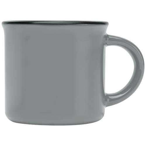 Obrázky: Retro keramický hrnek 240 ml v krabičce, šedá, Obrázek 6