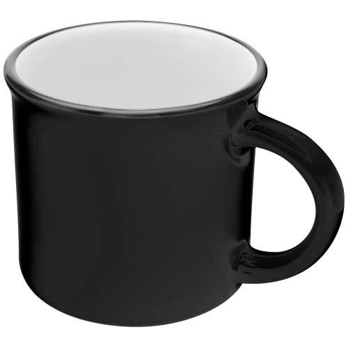 Obrázky: Retro keramický hrnek 240 ml v krabičce, černá