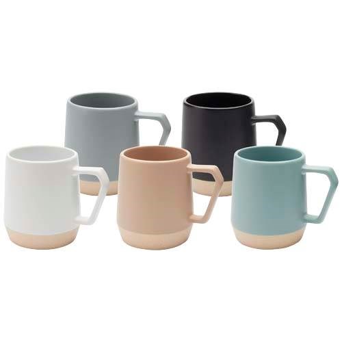 Obrázky: Keram. hrnek 300 ml matný povrch bílá/neglazov., Obrázek 5