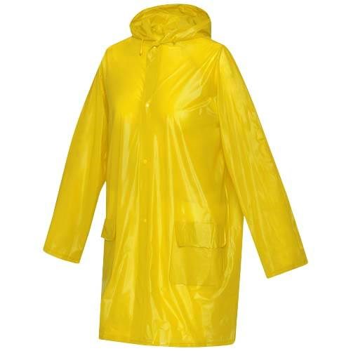 Obrázky: PVC pláštěnka s knoflíky, žlutá