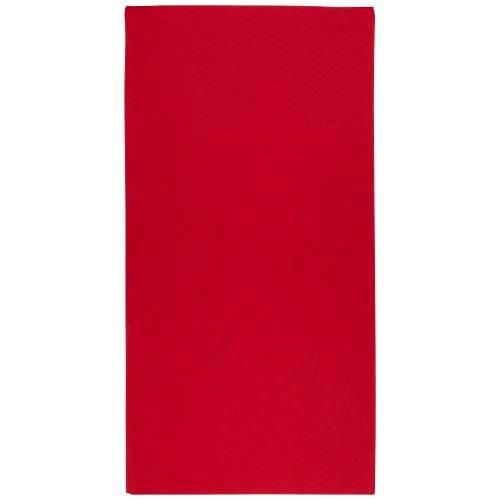 Obrázky: Polyester. sportovní ručník 50×100 cm, červená, Obrázek 3
