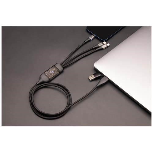 Obrázky: Kabel 5v1 SCX pro rychlé nabíjení 100W/5A, svítící, Obrázek 6