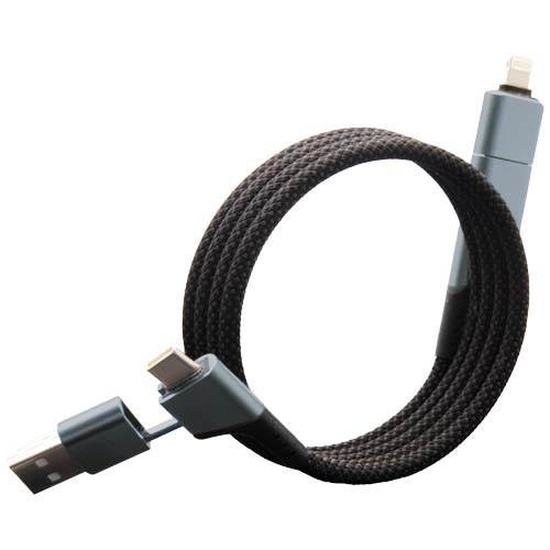 Obrázky: 100W magnetický ultra rychlý nabíjecí kabel SCX 4v1