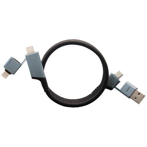 Obrázky: 100W magnetický ultra rychlý nabíjecí kabel SCX 4v1, Obrázek 4