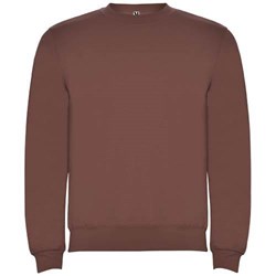 Obrázky: Unisex mikina Clasica 280, hnědo-červená XS