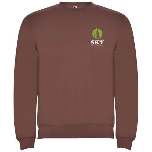 Obrázky: Unisex mikina Clasica 280, hnědo-červená L, Obrázek 5