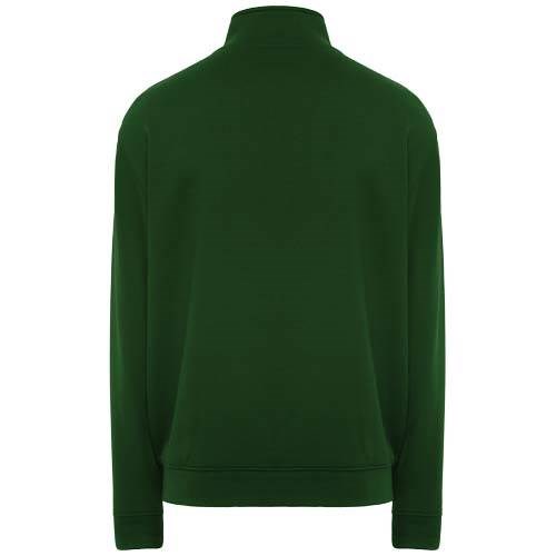 Obrázky: Zelená unisex mikina na zip Ulan 280, XXXL, Obrázek 2