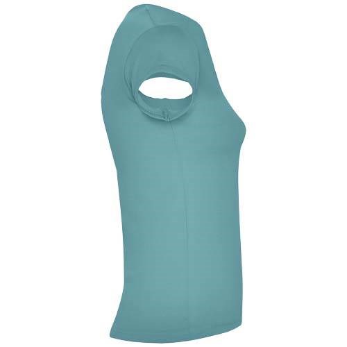 Obrázky: Kouřově modré dámské triko Belice 200, XL, Obrázek 4