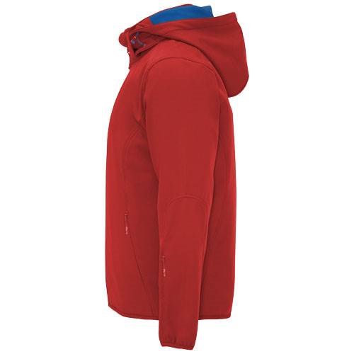 Obrázky: Červená unisex softshellová bunda Siberia XXL, Obrázek 24