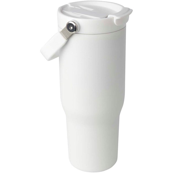Obrázky: Izolovaný nerezový hrnek 900ml, bílá