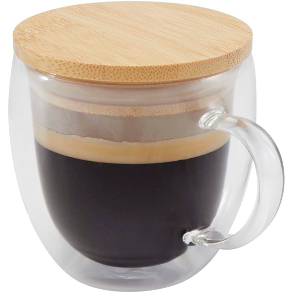Obrázky: Skleněný hrnek, 250 ml a bambusovým víčkem, Obrázek 2