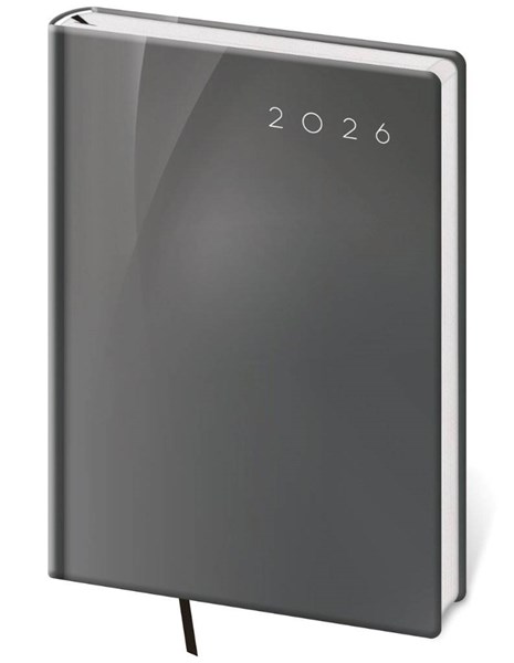 Obrázky: COLOR 2026, týdenní diář A5 šedý