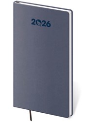 Obrázky: EKO 2026, kapesní šedo-fialový diář