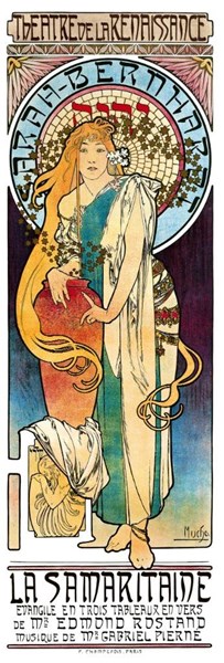 Obrázky: ALFONS MUCHA, nástěnný kalendář 330x600 mm, Obrázek 11