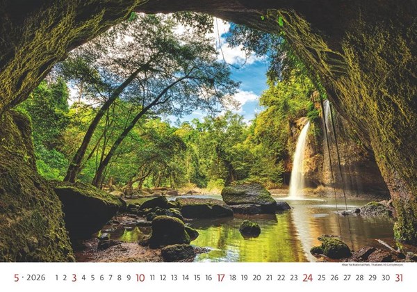 Obrázky: NATIONAL PARKS, nástěnný kalendář 450x315 mm, Obrázek 6