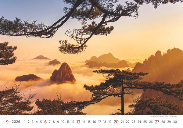 Obrázky: NATIONAL PARKS, nástěnný kalendář 450x315 mm, Obrázek 10
