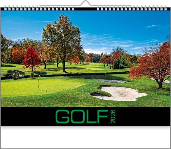 Obrázky: GOLF, nástěnný kalendář 485x340 mm
