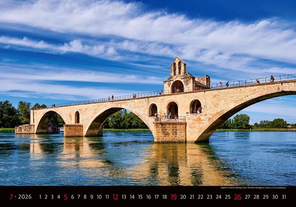 Obrázky: BRIDGES, nástěnný kalendář 450x315 mm, Obrázek 8