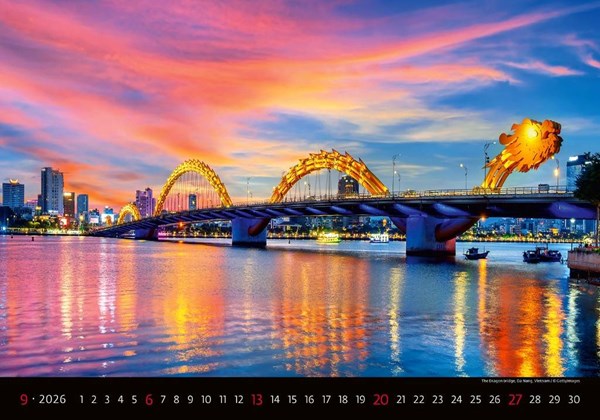 Obrázky: BRIDGES, nástěnný kalendář 450x315 mm, Obrázek 10