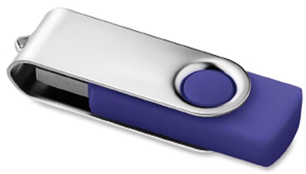 Obrázky: Twister Techmate fialovo-stříbrný USB disk 4GB, Obrázek 3