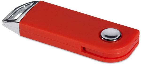 Obrázky: Slimpopmemo červený vysouvací USB flash disk 64 GB