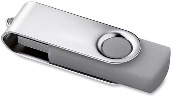 Obrázky: Twister Techmate 3.0 šedo-stříbrný USB disk 64GB