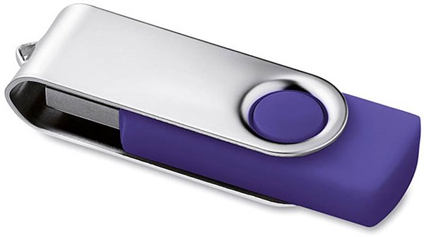 Obrázky: Twister Techmate 3.0 fialovo-stříbr. USB disk 64GB
