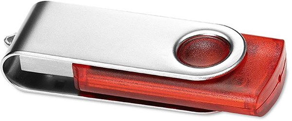 Obrázky: Twister Transtech 3.0 červeno-stříbr.USB disk 64GB