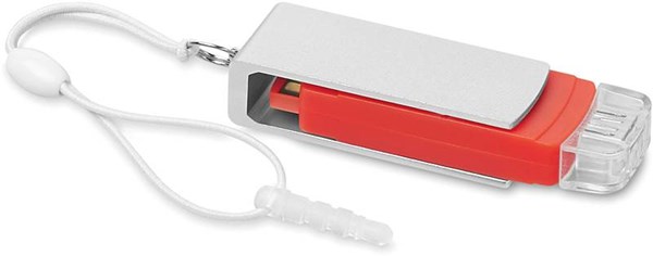Obrázky: OTG Flash USB flash disk 64 GB s micro USB,červený