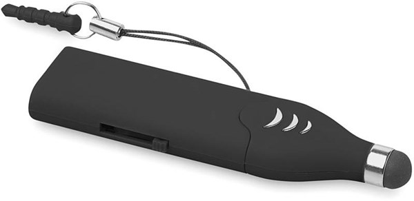 Obrázky: OTG Touch USB flash disk 4 GB se stylusem, černý, Obrázek 2