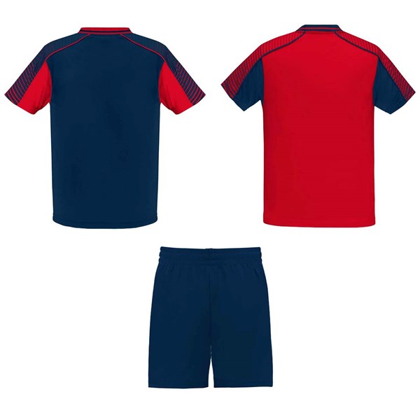 Obrázky: Dětská sada 2 dresů+šortek,červeno-modrá 15/16, Obrázek 2