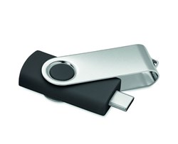 Obrázky: USB flash disk Twister 3.0, typ-C 16GB černý